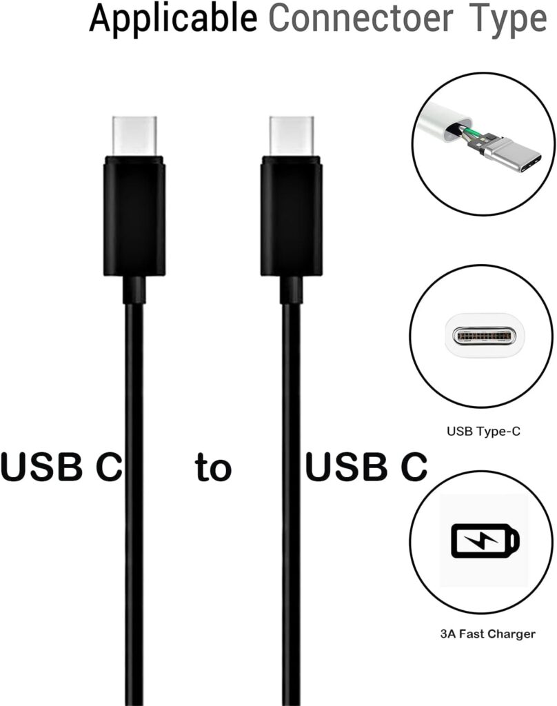 10Ft Fast Charger Intended for Amazon Fire Max 11 Tablet-13th Genration (2023 Release),20W Power Adapter with 10Ft USB C Cable