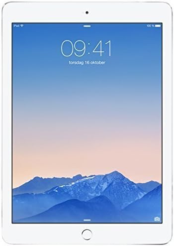 Apple iPad Air 2, 16 GB, Silver, Newest Version (Renewed)