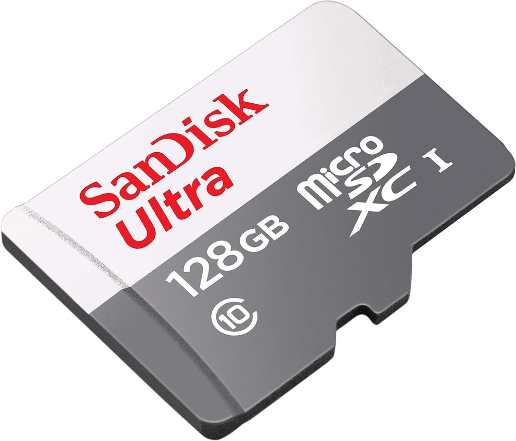 Made for Amazon SanDisk 128GB microSD Memory Card for Fire Tablets and Fire -TV