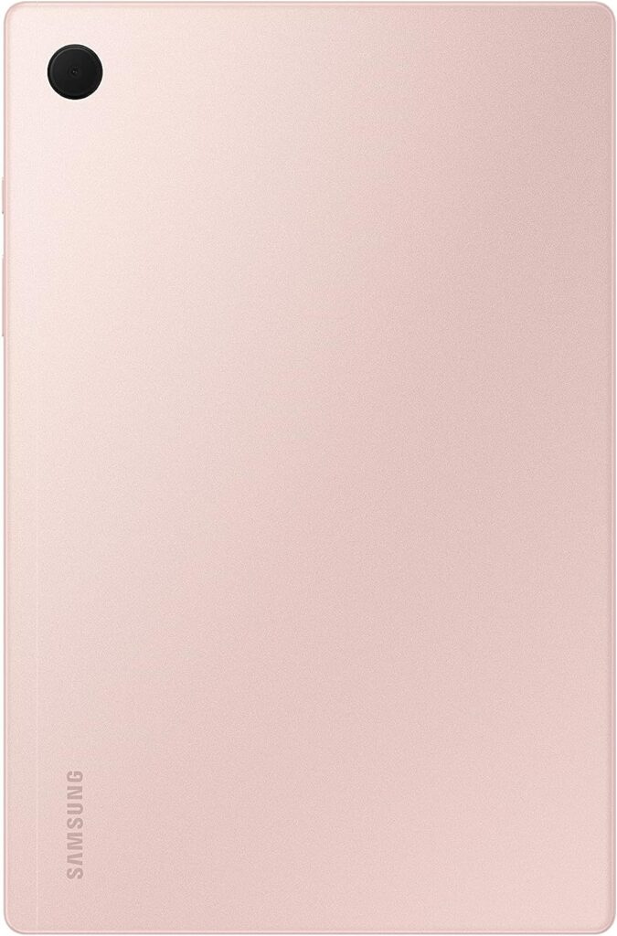 SAMSUNG Galaxy Tab A8 10.5” 128GB Android Tablet, LCD Screen, Kids Content, Smart Switch, Expandable Memory, Long Lasting Battery, US Version, 2022, Pink Gold