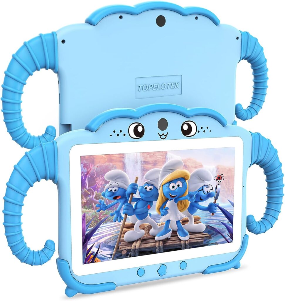 Tablet for Kids 7 Kids Tablet for Toddlers Tablet, 64GB Children Tablet, Kids Edition Tablet for Toddler Learning Tablet for Boys Girls with WIFI, Dual Camera, Touch Screen, Parental Control, Netflix