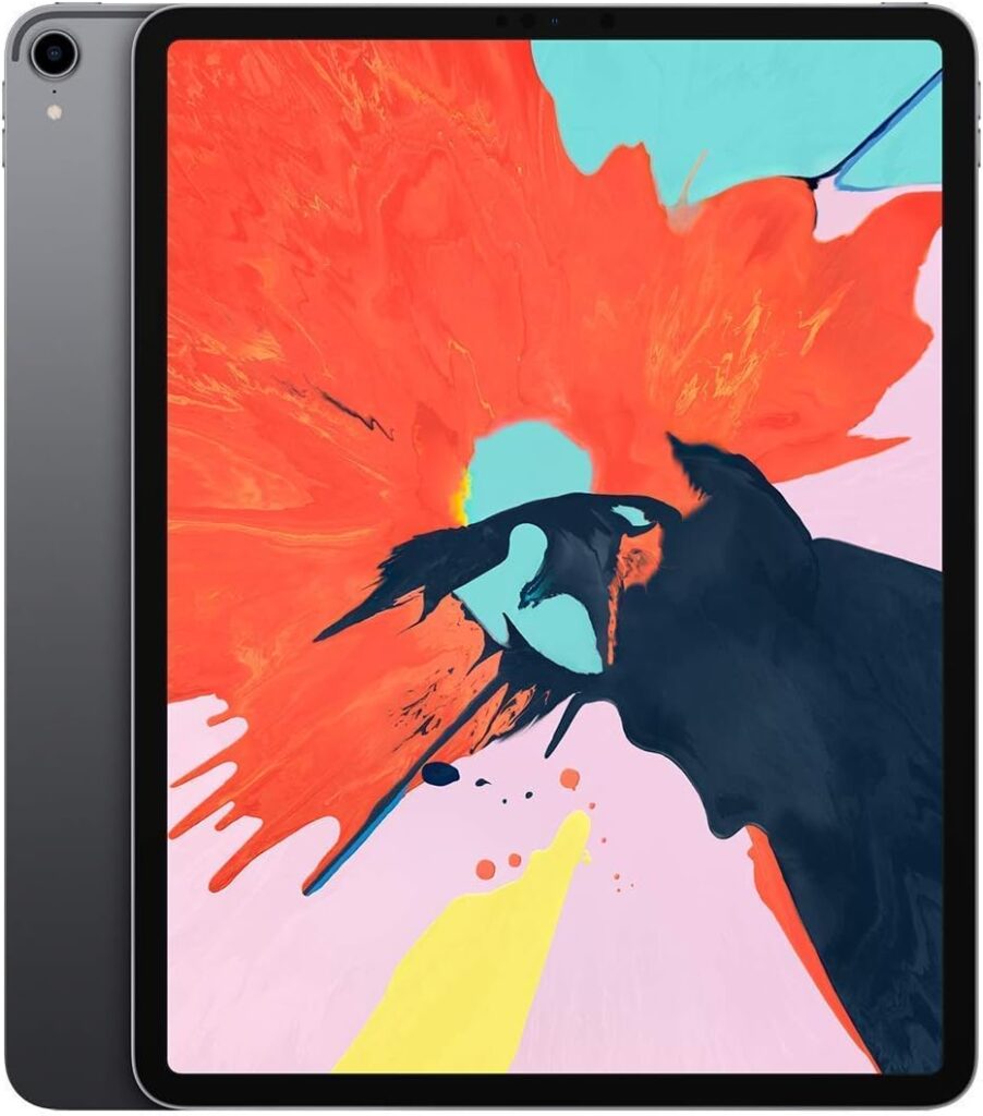 2018 Apple iPad Pro (12.9-inch, Wi-Fi + Cellular, 64GB) - Space Gray (Renewed)