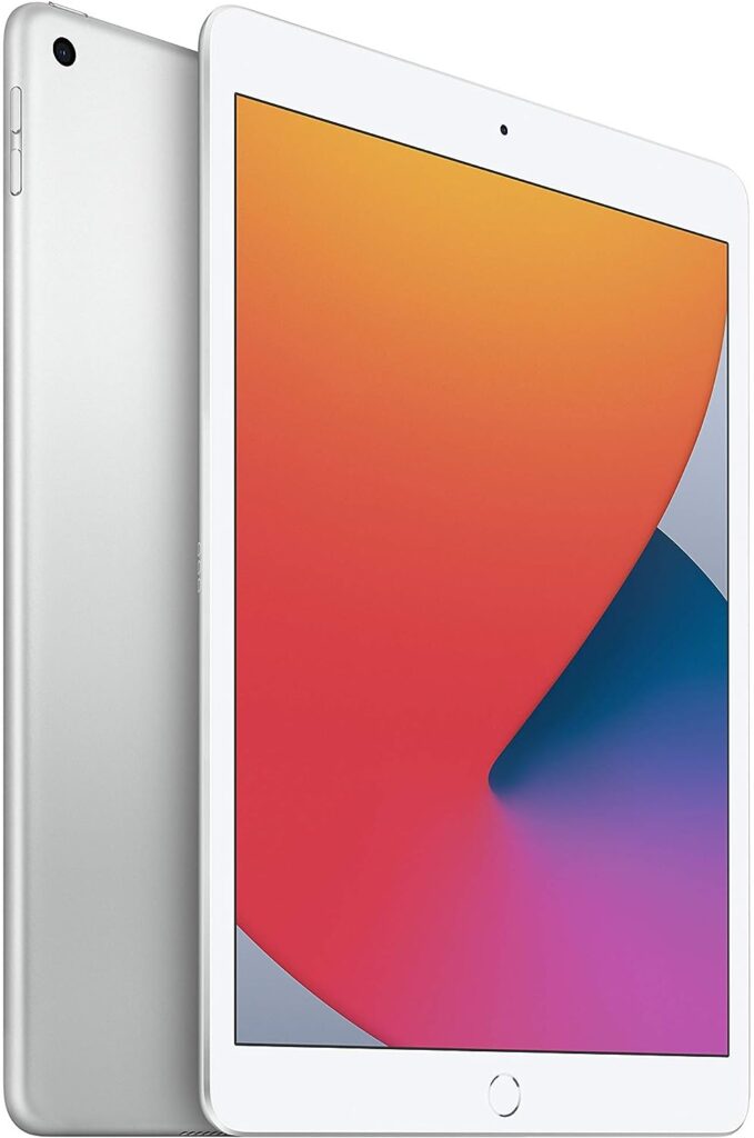 2020 Apple iPad (10.2-inch, Wi-Fi, 128GB) - Silver (Renewed)