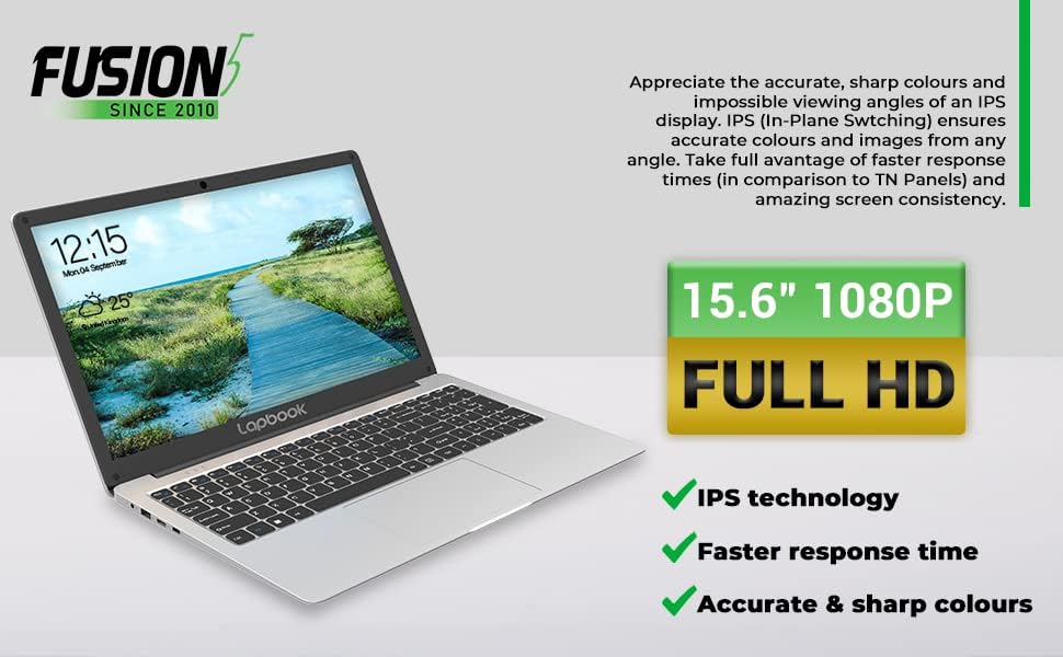 2023 Model 15.6 Full HD Windows 11 Home S Laptop - 8GB RAM 256GB SSD, AC WiFi, RJ45, Integrated Webcam - S15 N2 Lightweight Laptop