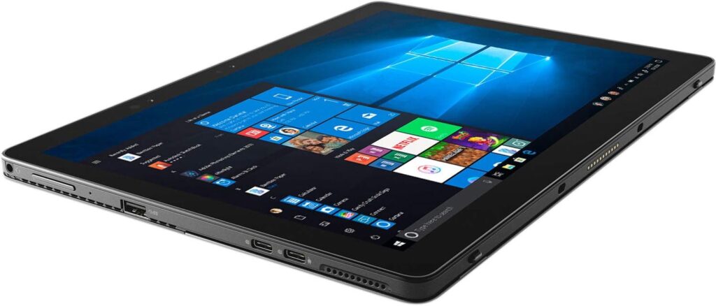 Dell Newest 8th Gen Latitude 5290 Tablet 2-in-1 PC, Intel Core i7-8650U Processor, 16GB Ram, 256 GB M.2 Solid State Drive, Dual Camera, WiFi  Bluetooth, USB 3.1 Gen 1, Type C Port, Win 10 (Renewed)