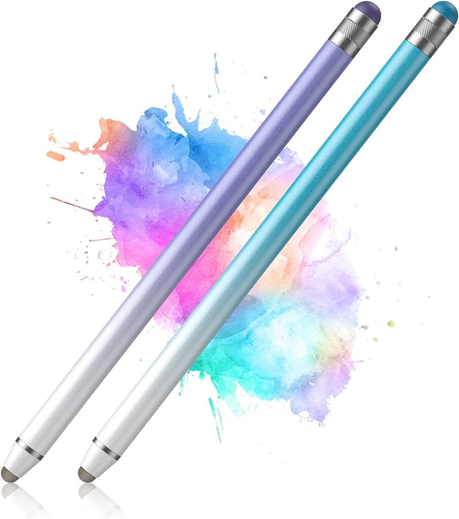 Stylus Pens for Touch Screens, 2 in 1 Universal Stylus Pen for iPad，Compatible with All Touch Screen Devices