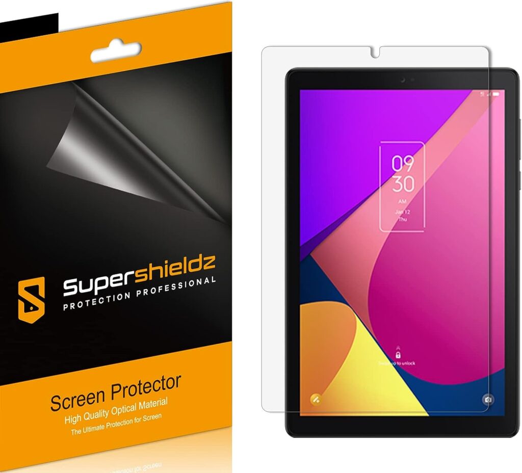 Supershieldz (3 Pack) Designed for TCL Tab 8 LE Screen Protector, High Definition Clear Shield (PET)