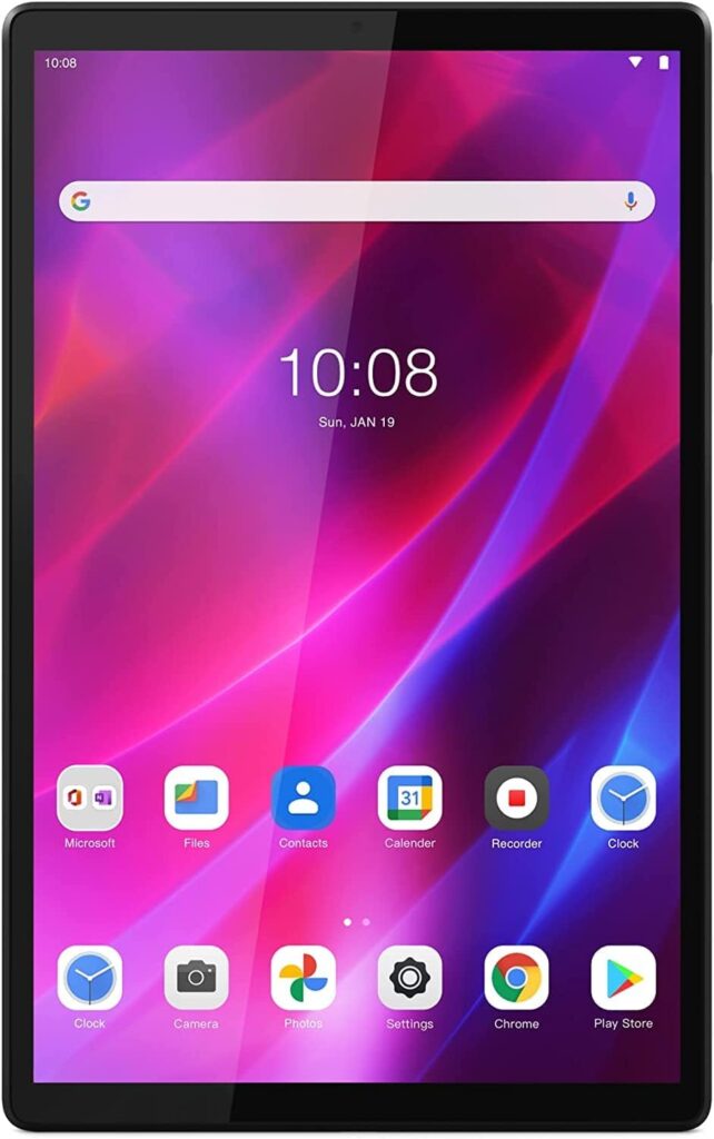 Lenovo Tab K10 ZA8S0000US Tablet - 10.3 WUXGA - Helio P22T Octa-core (8 Core) 1.80 GHz - 3 GB RAM - 32 GB Storage - Android 11-4G - Abyss Blue