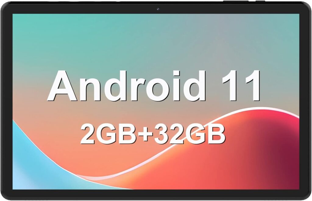 Amazon.com : Relndoo Android Tablet 10 inch, Android 11 Tablet 2GB RAM 32GB ROM 512GB Expand, Tablet Android with 8000mAh Battery, WiFi, GPS, Bluetooth, Dual Camera, GMS Certified : Electronics