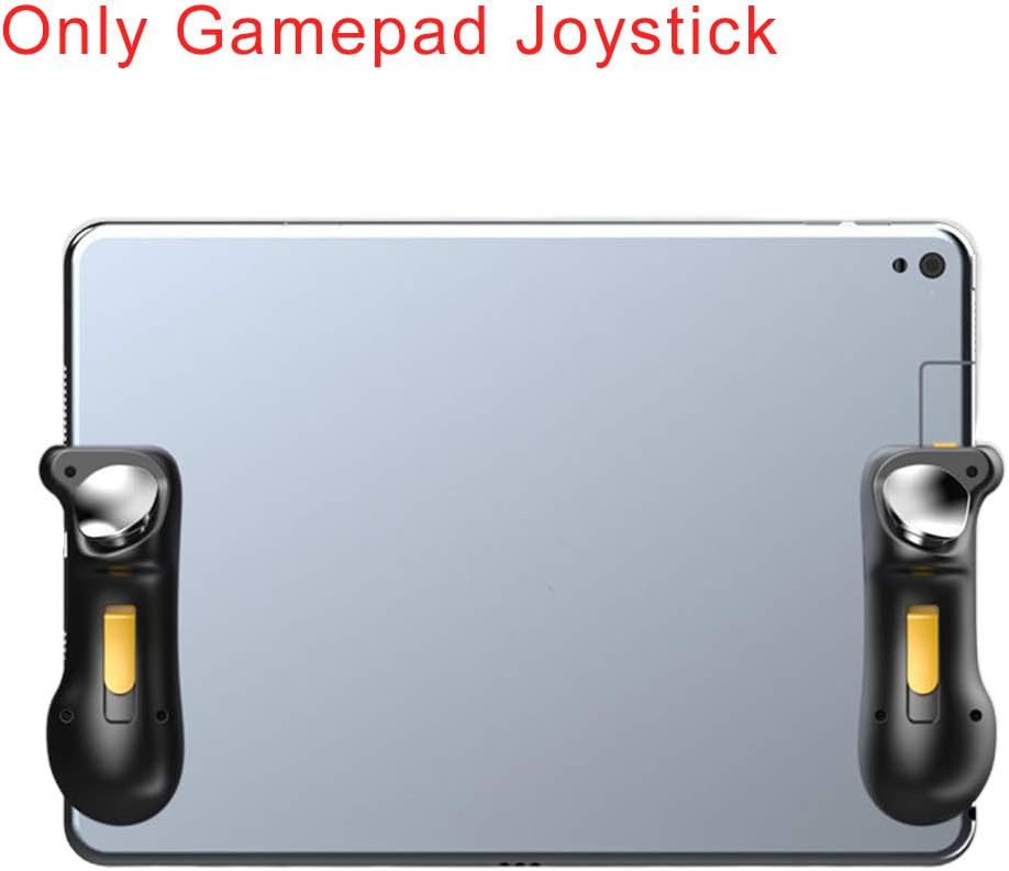 CfoPiryx Gamepad Joystick, Adults Kids High Frequency Better View Shooting Game Tablet Trigger Gamepad Joystick For IPad, Suitable for Home, Travel, Bedroom, Living Room and So On