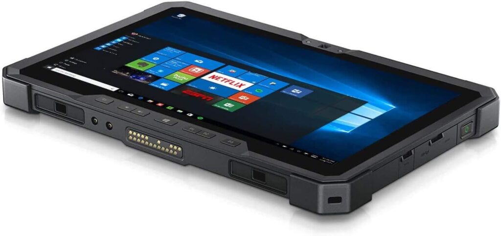 Dell Latitude 7212 Rugged Extreme Tablet Pc, 11.6inch FHD (1920X1080) Intel i5 2.40GHz Processor, 16GB RAM, 256 GB Solid State Drive, Web Camera, WiFi  Bluetooth, Windows 10 Professional (Renewed)