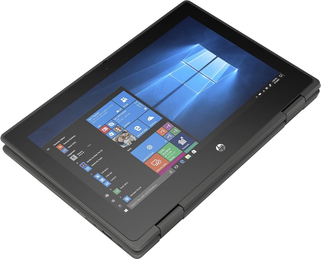 HP ProBook x360 11 G5 EE 11.6 Touchscreen 2 in 1 Notebook - HD - 1366 x 768 - Intel Celeron N4120 Quad-core (4 Core) 1.10 GHz - 4 GB RAM - 128 GB SSD - Windows 10 Pro - Intel UHD Graphics 600 -