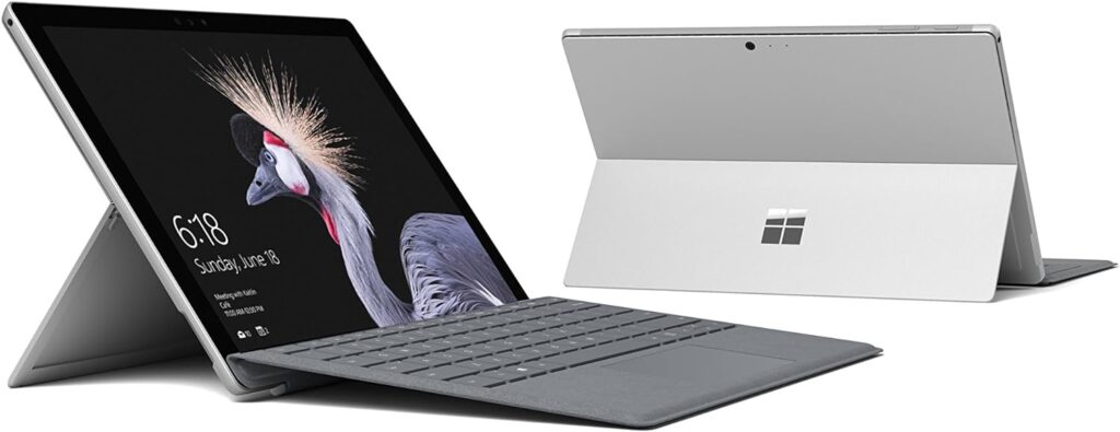 Microsoft Surface Pro (5th Gen) (Intel Core i5, 8GB RAM, 128GB) with Platinum Cover Newest Version