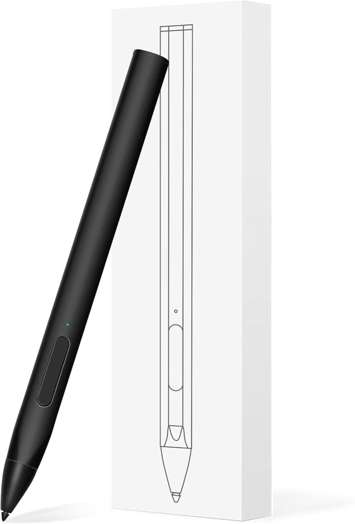 Stylus Pen for Microsoft Surface Pro - Windows Tablet Pencil with Plam Rejection  4096 Pressure Level Compatible with Surface Pro 9/8/7/X/6/5/4/3, Surface Go 3/2/1, Surface Book/Laptop/Studio