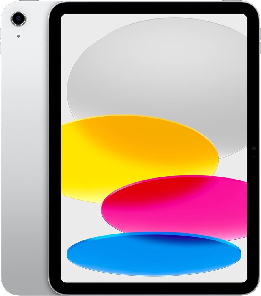 2022 Apple iPad (10.9-inch, Wi-Fi, 64GB) - Silver (Renewed)