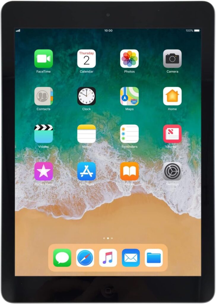 Apple iPad Air 16GB WiFi Tablet - Space Gray (Renewed)