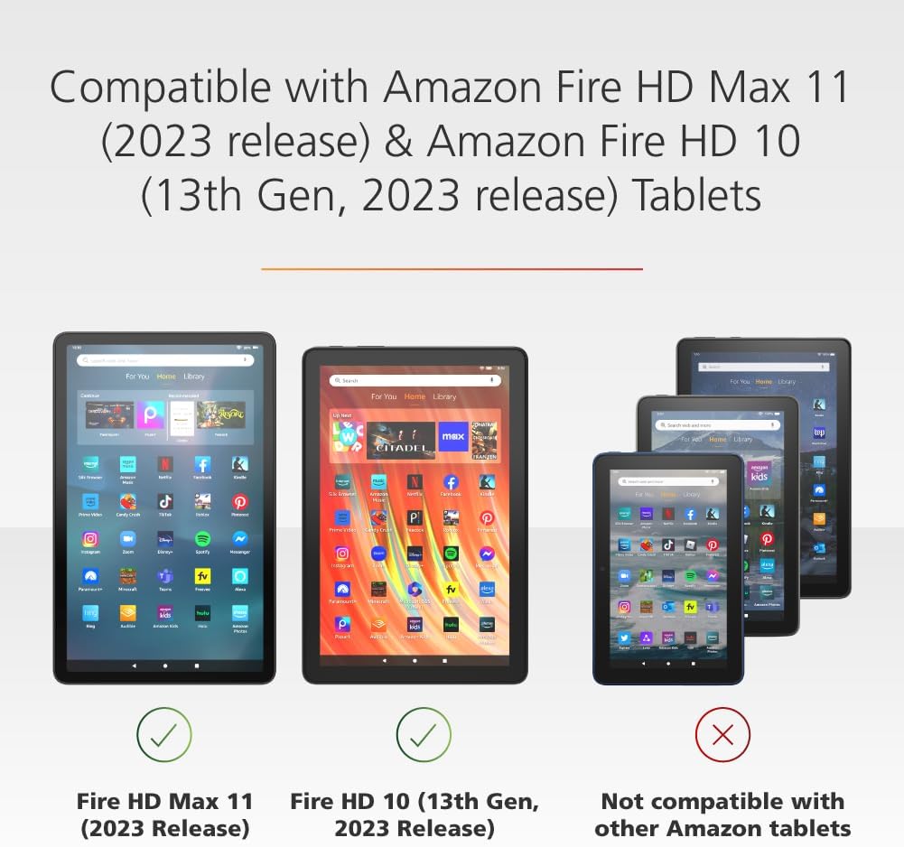 Made for Amazon Stylus Pen for Fire Max 11 (2023 Release)  Amazon Fire HD 10, (13th Gen, 2023 release) Tablets