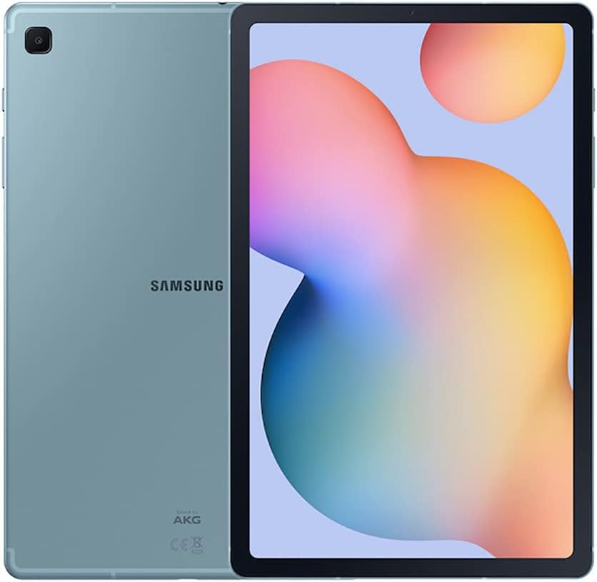 SAMSUNG Galaxy Tab S6 Lite 10.4 64GB Android Tablet, LCD Screen, S Pen Included, Slim Metal Design, AKG Dual Speakers, 8MP Rear Camera, Long Lasting Battery, US Version, 2022, Angora Blue