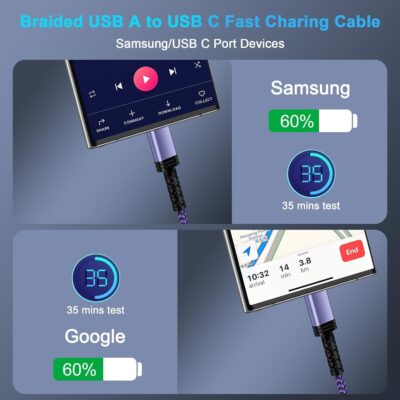 USB C Charger Fast Charging Cable Review