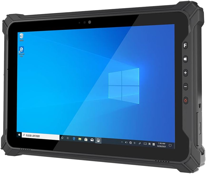 Vanquisher [2022 Launched] 10-inch Rugged Tablet PC Windows 11 Pro, New GEN CPU | 8GB RAM + 128GB ROM | 4G LTE | High Accuracy GPS GNSS | Military Grade for Enterprise Field Work