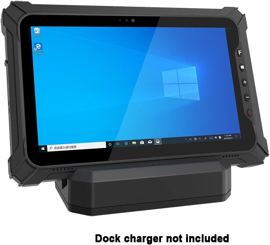 Vanquisher [2022 Launched] 10-inch Rugged Tablet PC Windows 11 Pro, New GEN CPU | 8GB RAM + 128GB ROM | 4G LTE | High Accuracy GPS GNSS | Military Grade for Enterprise Field Work