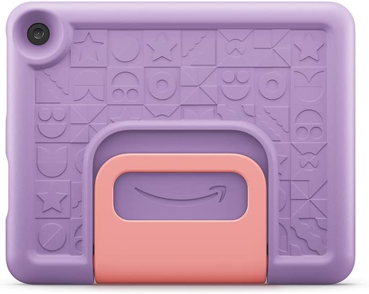 Amazon Kid-Proof Case for Fire HD 8 tablet (Only compatible with 12th generation tablet, 2022 release), Purple