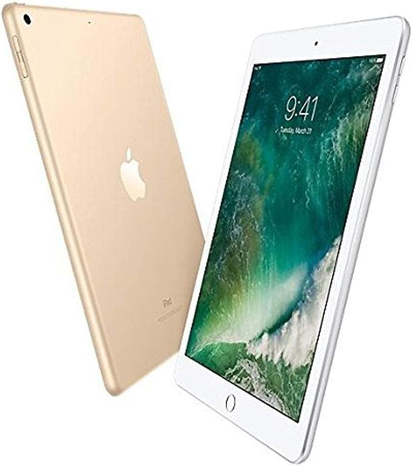 Apple iPad 9.7in with WiFi, 32GB 2017 Newest Model- Gold (Gold)(Renewed)