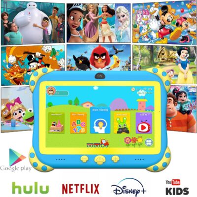 Kids Tablet 7 inch Tablet for Kids Wifi Kids Tablets 32G Android 10 Dual Camera Educational Games Parental Control Review