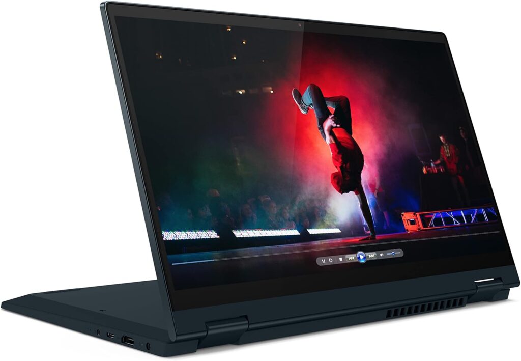 Lenovo 82HU0159US, Ideapad Flex 5-2022 - Everyday Notebook - 2-in-1 Laptop - Windows 11-14 Full HD Touchscreen - 4 GB Memory - 128 GB Storage - AMD Ryzen 3 - Abyss Blue