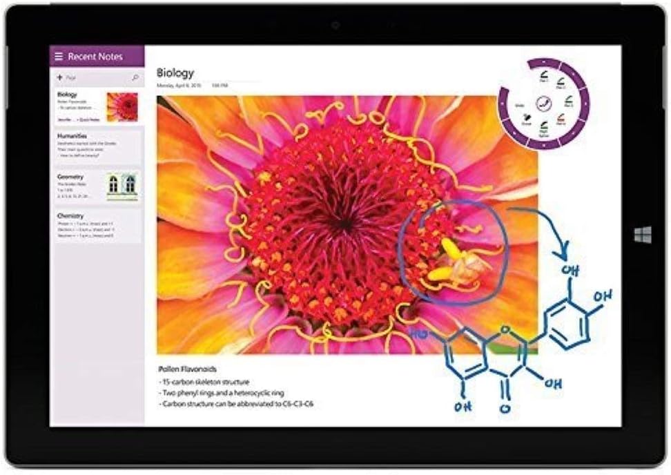 Microsoft 7G5-00015 Surface 3 Tablet (10.8-Inch, 64 GB, Intel Atom, Windows 10) (Renewed)