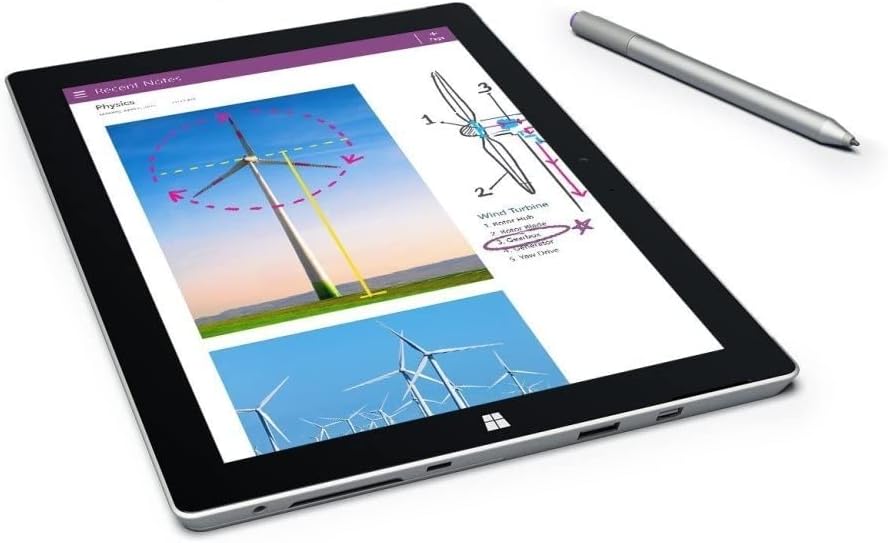 Microsoft 7G5-00015 Surface 3 Tablet (10.8-Inch, 64 GB, Intel Atom, Windows 10) (Renewed)