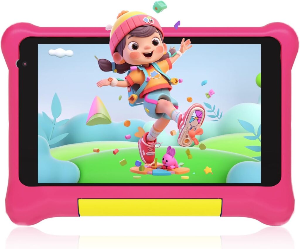 Tablet for Kids Android 13 Kids Tablet with 6GB(2GB+4GB) RAM, 64 GB ROM, Dual Camera, Bluetooth, 5000mAh Battery