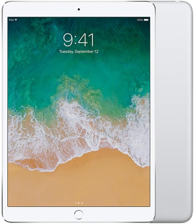 2017 Apple iPad Pro (10.5-inch, Wi-Fi + Cellular, 64GB) - Silver (Renewed)