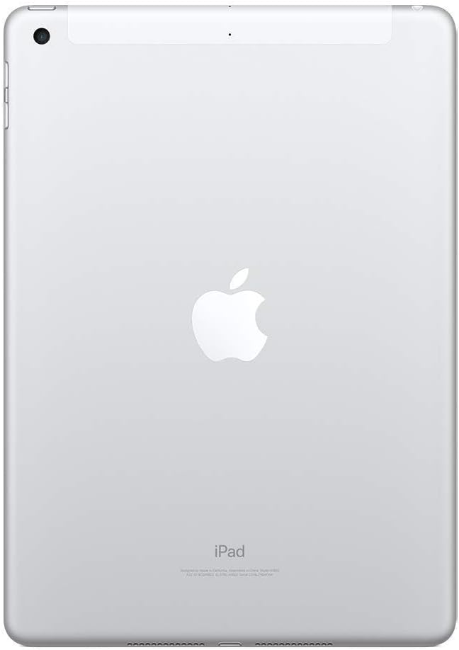 Apple iPad 9.7 inches (Early 2018) 32GB, WiFi + 4G LTE - Silver (Renewed)