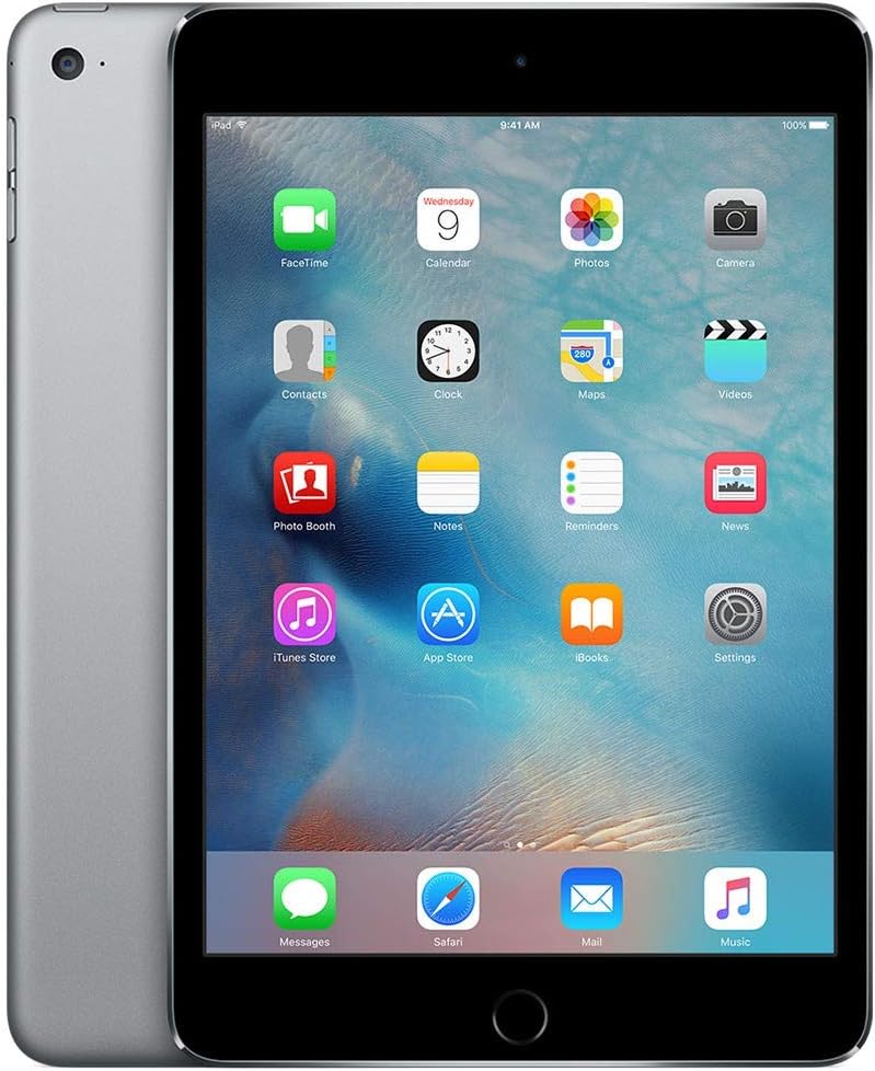 Apple iPad Mini 4, 16GB, Gold - WiFi + Cellular (Renewed)