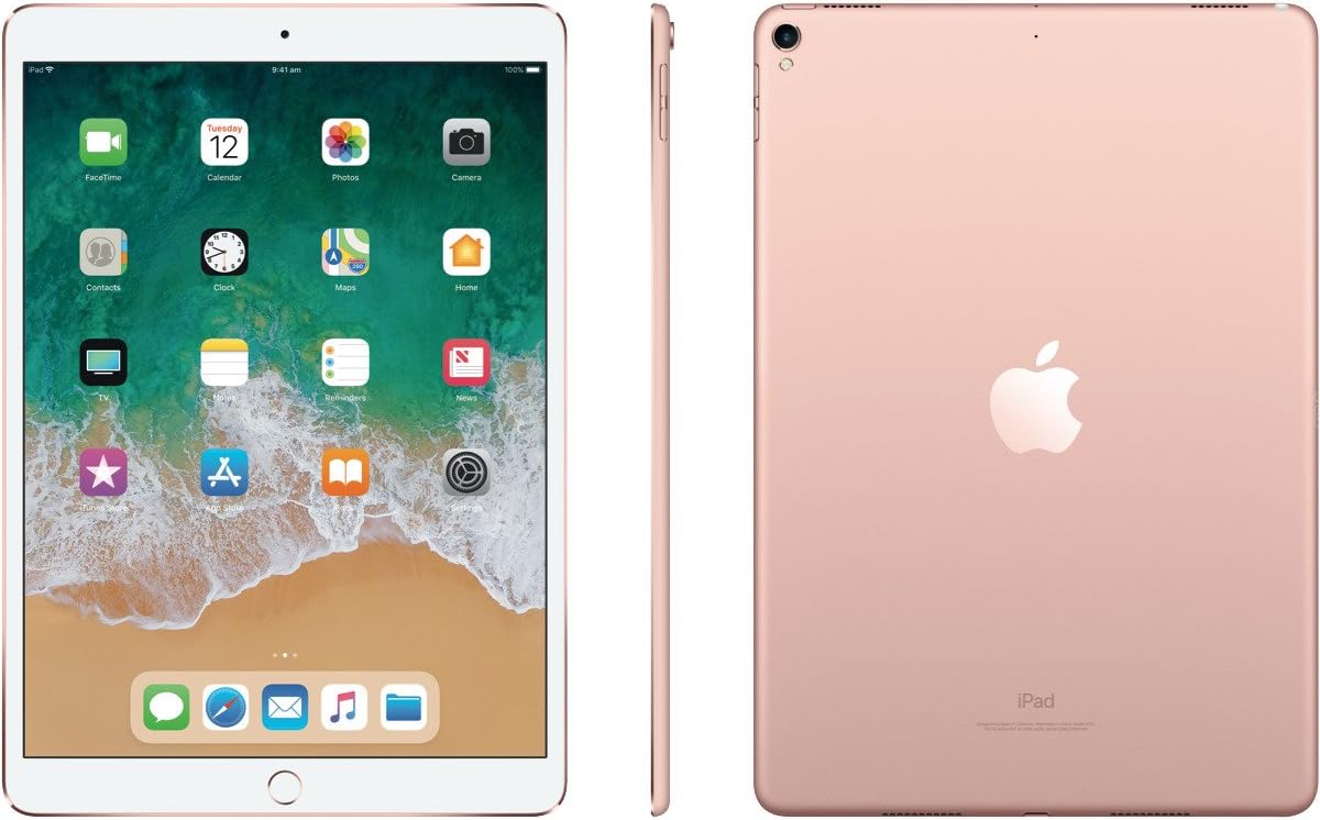 Apple iPad Pro 10.5in (2017) 64GB, Wi-Fi - Rose Gold (Renewed)