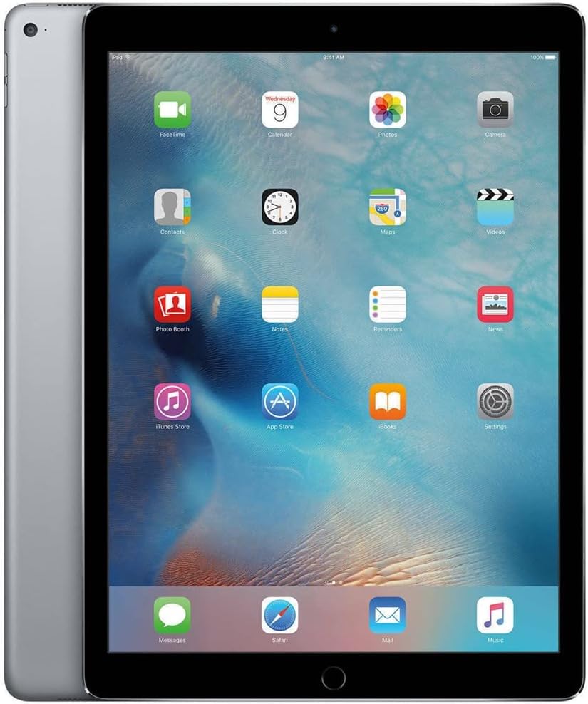 Apple iPad Pro (128 GB, Wi-Fi + Cellular, Space Gray) - 12.9-inch Display (Renewed)