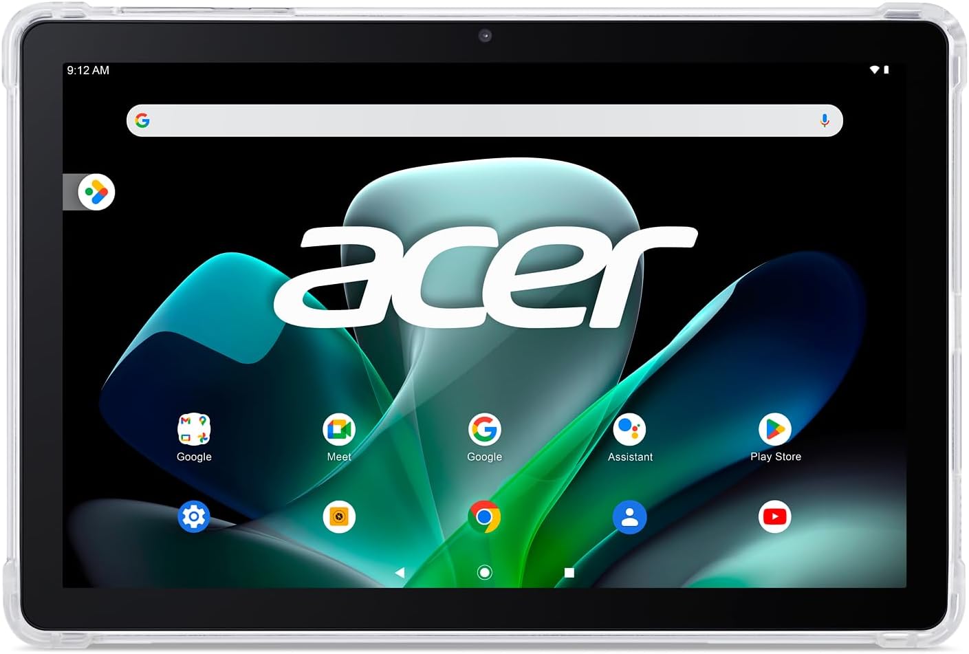 Acer Iconia Tab P10 P10-11-K68D Tablet | 10.4 2K 2000 x 1200 IPS Touch | MediaTek MT8183C Octa-Core CPU | 6GB LPDDR4X | 128GB eMMC | WiFi-5 | Front 5MP  Rear 8MP Webcam | Portfolio Case | Android 12
