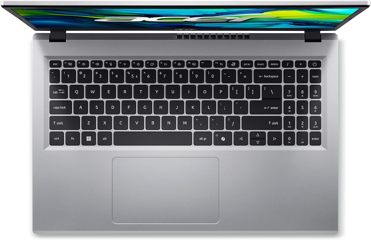 Acer Aspire Go 15 Slim Laptop | 15.6 FHD (1920 x 1080) IPS | Intel Core i3-N305| Intel UHD Graphics | 8GB LPDDR5 | 128GB UFS | Wi-Fi 6 | AI PC | Windows 11 Home in S Mode | AG15-31P-3947
