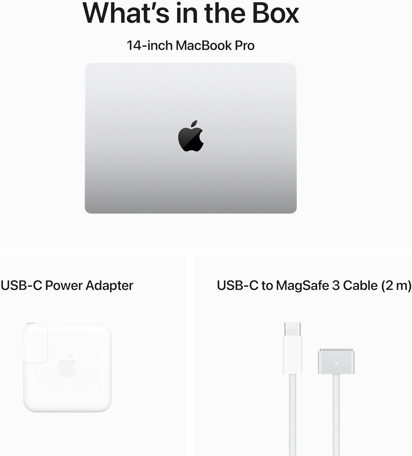 Apple 2023 MacBook Pro Laptop M3 chip with 8‑core CPU, 10‑core GPU: 14.2-inch Liquid Retina XDR Display, 16GB Unified Memory, 1TB SSD Storage. Works with iPhone/iPad; Silver