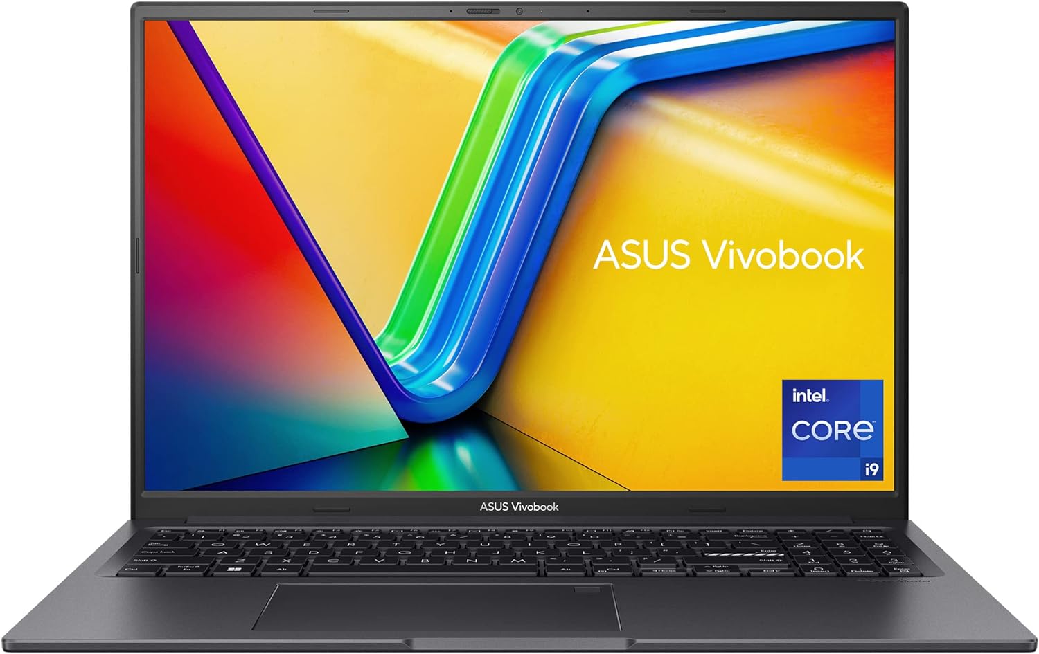 ASUS Vivobook 16X OLED Laptop, 16” 3.2K 120Hz Display, Intel Core i9-13900H CPU, NVIDIA Geforce RTX 4060 GPU, 32GB RAM, 1TB SSD, Windows 11 Home, Indie Black, K3605VV-ES96