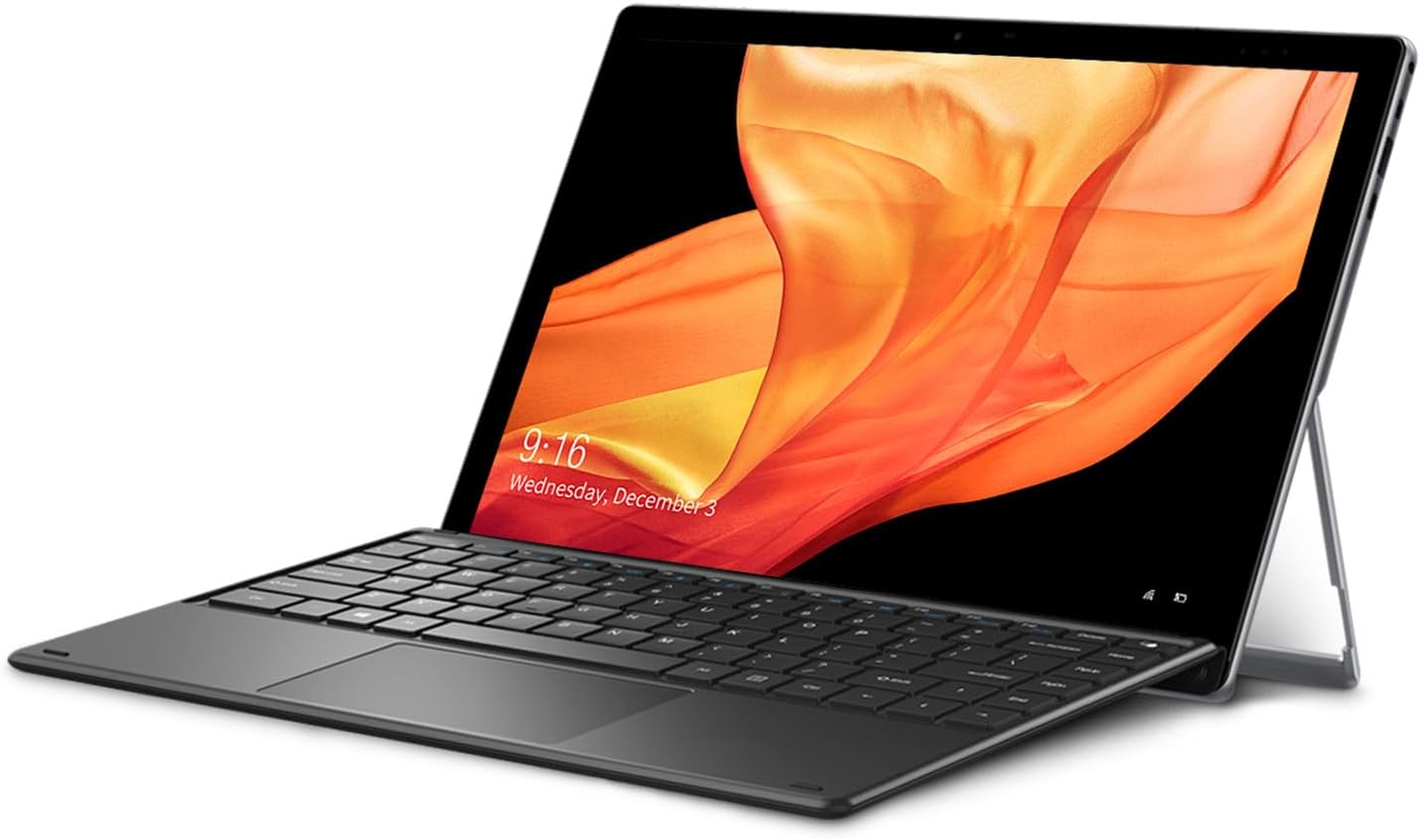 CHUWI 2024 UBook X Windows Tablet 12 with Keyboard, Intel Core i5-10210Y, 512GB SSD 12GB RAM, 1TB SSD Expand, Windows 11 Touchscreen Tablets, FHD 2160x1440, 5G WiFi, Bluetooth, Camera, 5000mAh