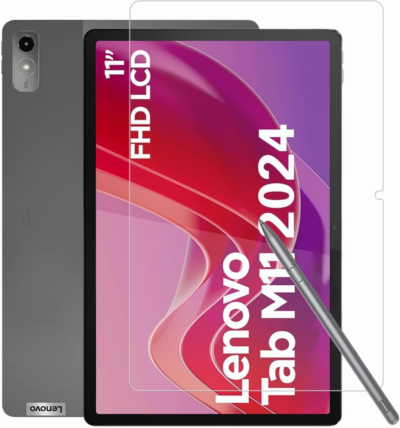 for Lenovo Tab M11 11-inch 2024 Screen Protector,Paper Screen Protector for Lenovo Tab M11 2024 TB330FU, Write and Draw Like on Paper, Easy Installation, Matte Finish