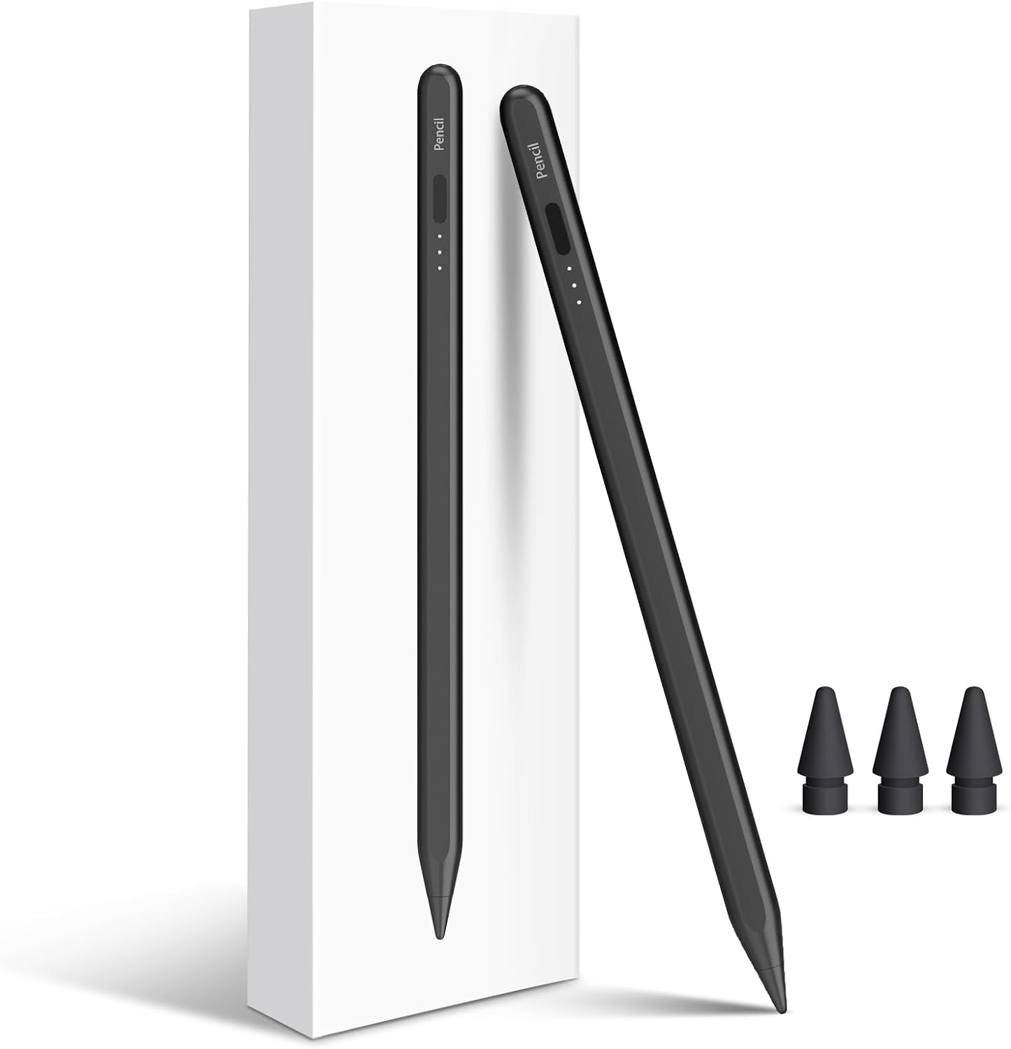 Stylus Pen for iPad, 10 Mins Fast Charging Apple iPad Pencil 1st/2nd Generation with Palm Rejection, Tilt Sensitivity for iPad 6/7/8/9/10, iPad Pro 11 and 12.9, iPad Air 3/4/5, iPad Mini 5/6