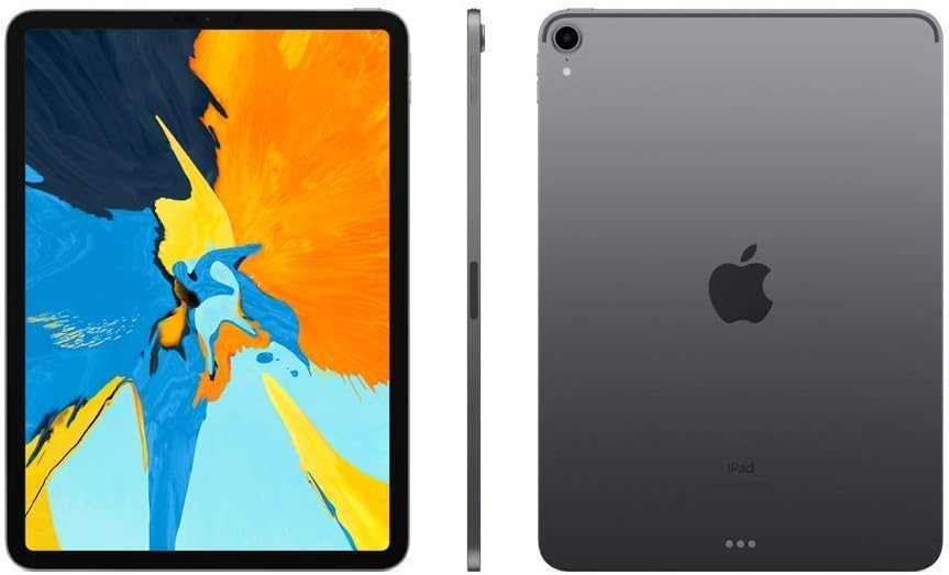 Apple iPad Pro 2018 (11-inch, Wi-Fi, 256GB) - Space Gray (Renewed)