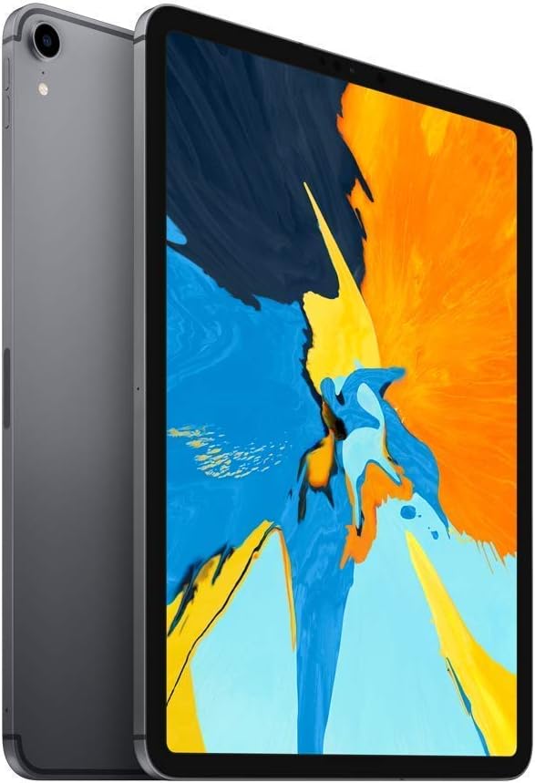 Apple iPad Pro 2018 (11-inch, Wi-Fi + Cellular 512GB) - Space Gray (Renewed)