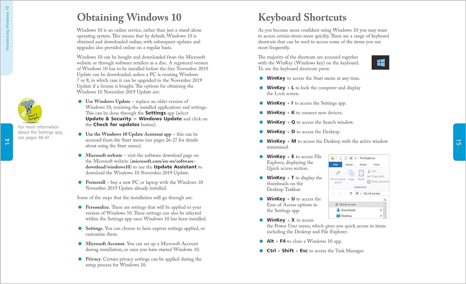 Windows 10 in easy steps     5th Edition