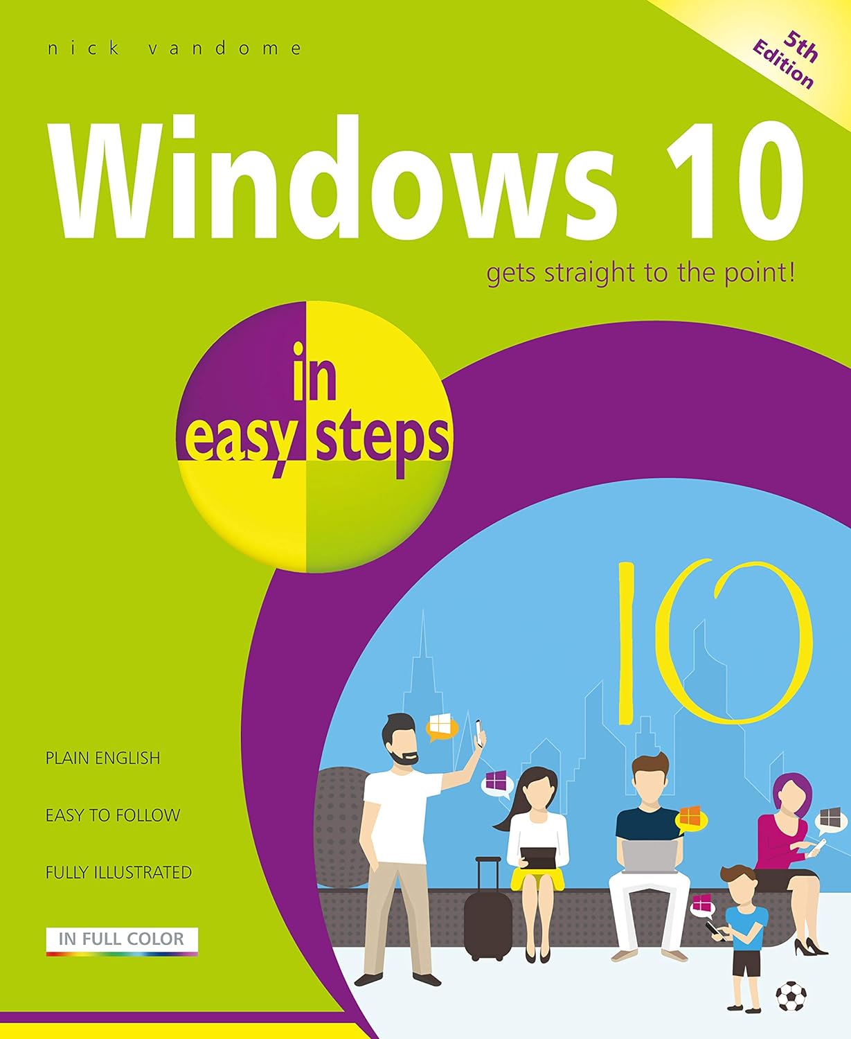 Windows 10 in easy steps     5th Edition