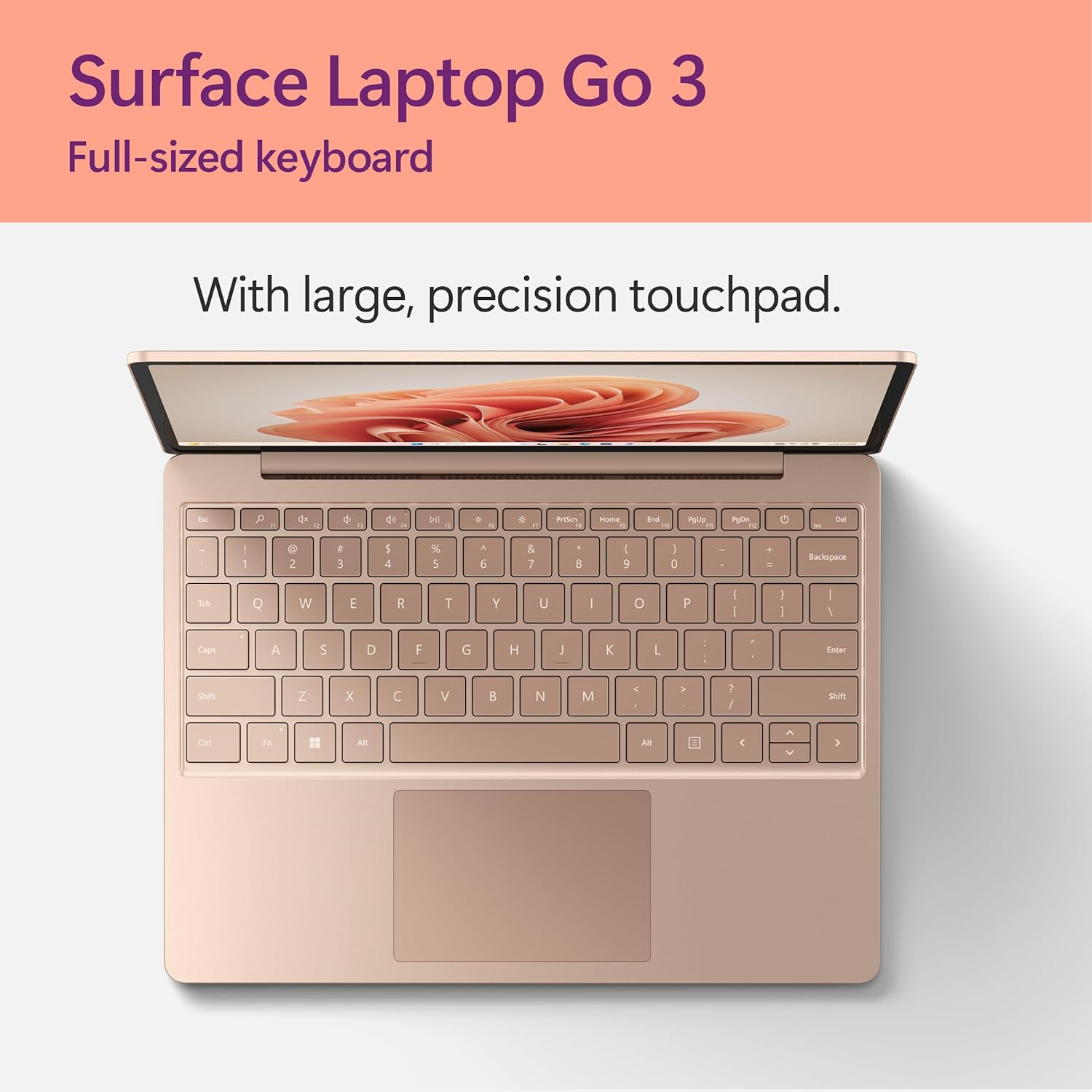 Microsoft Surface Laptop Go 3 (2023) - 12.4 Touchscreen, Thin  Lightweight, Intel Core i5, 8GB RAM, 256GB SSD SSD, with Windows 11, Ice Blue Color Copilot