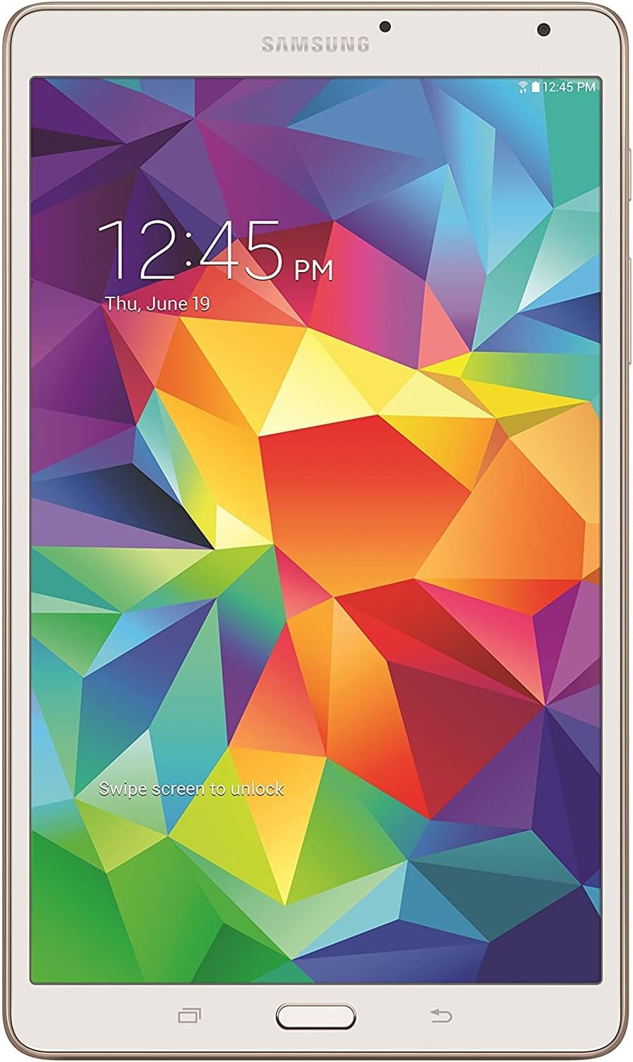 Samsung Galaxy Tab S 8.4-Inch Tablet (16 GB, Dazzling White) (Renewed)